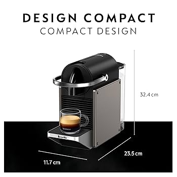 Nespresso Pixie - Iconic Espresso Machine with Modern Design